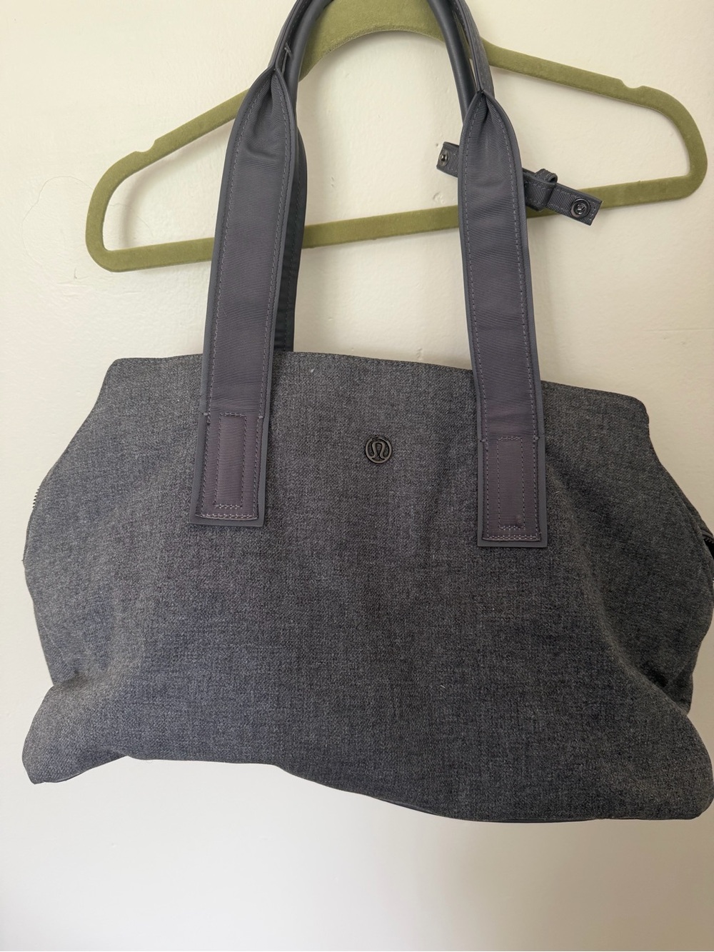 lululemon athletica Gray Travel Tote Bag